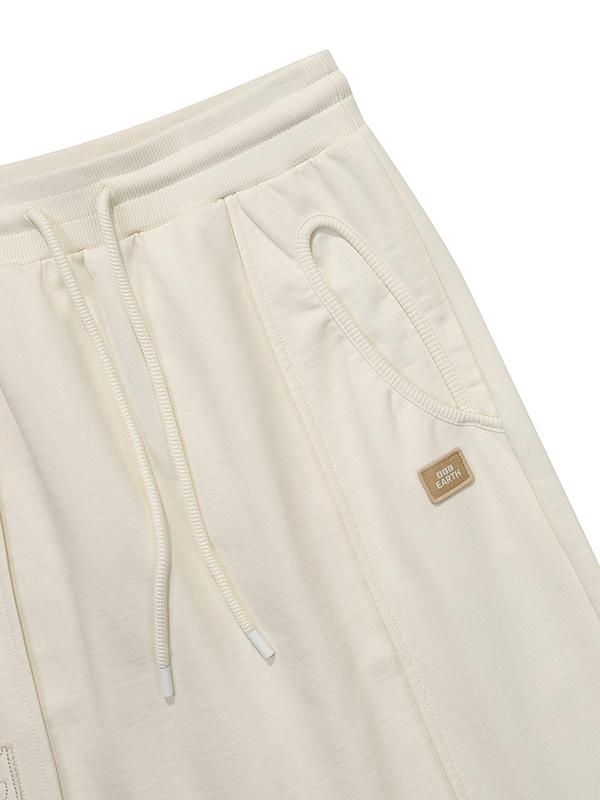 Bbc Earth W Embroidered Jersey Long Skirt_Ivory