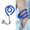 Handcrafted 33 Bead Buddhist Bracelet Glass Beaded Prayer Jewelry Comfortable Spiritual Companion Fashion Accessory