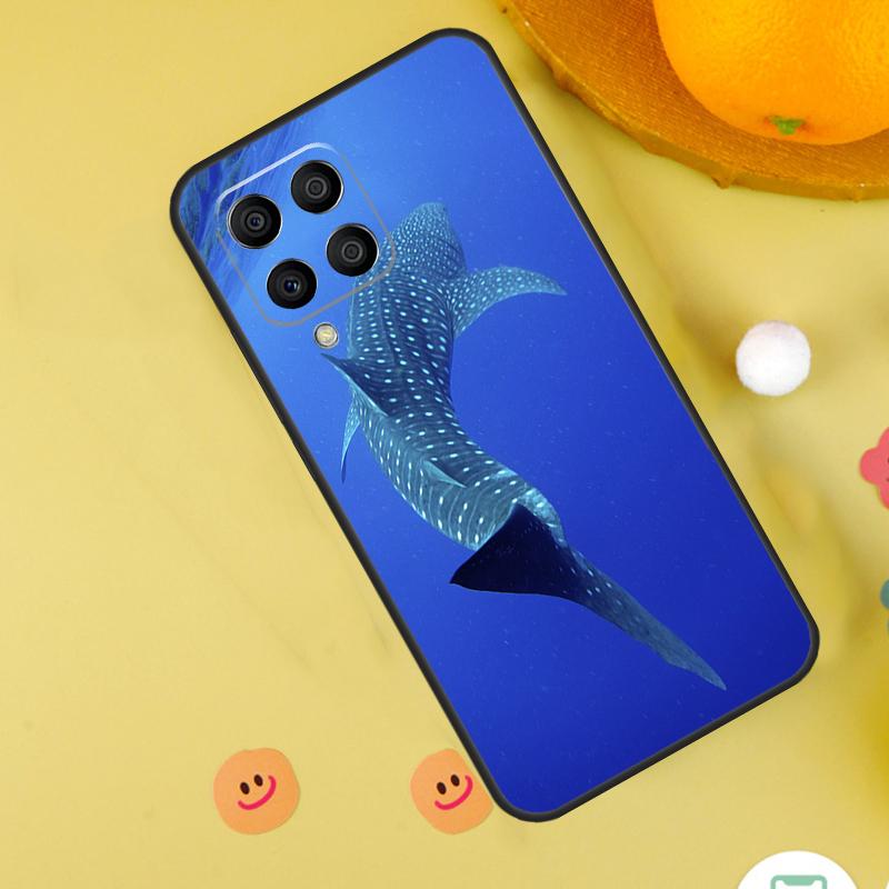 Ocean Whale Shark Swimming Case For Samsung Galaxy M15 M35 M55 M11 M14 M34 M54 M31 M13 M53 M51 M12 M32 M52 M16 M36 M56