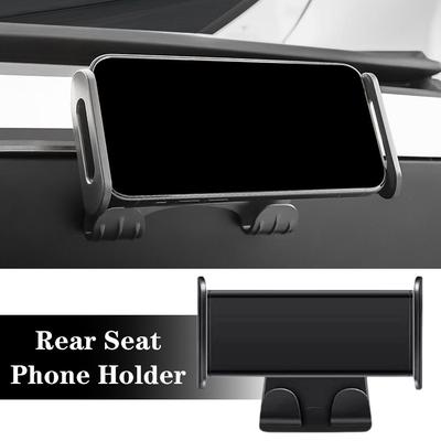 Headrest Hook For Car Seat Back With Clip Tablet Holder Phone Stand for Tesla Y 2026 For Purses Handbag Grocery Bag Z0L1