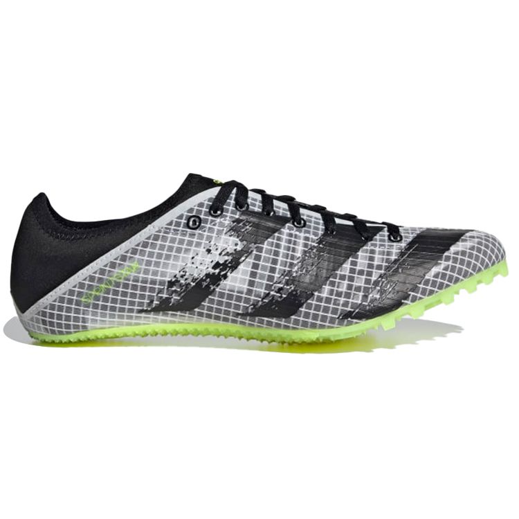 adidas Sprintstar Spikes Round Toe Lace-Up SG (Metal Long Studs) Non-Slip Soccer Shoes Unisex Soccer Shoes Black Green FY0324