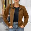 Women's Long Sleeve Jacket with Zipper