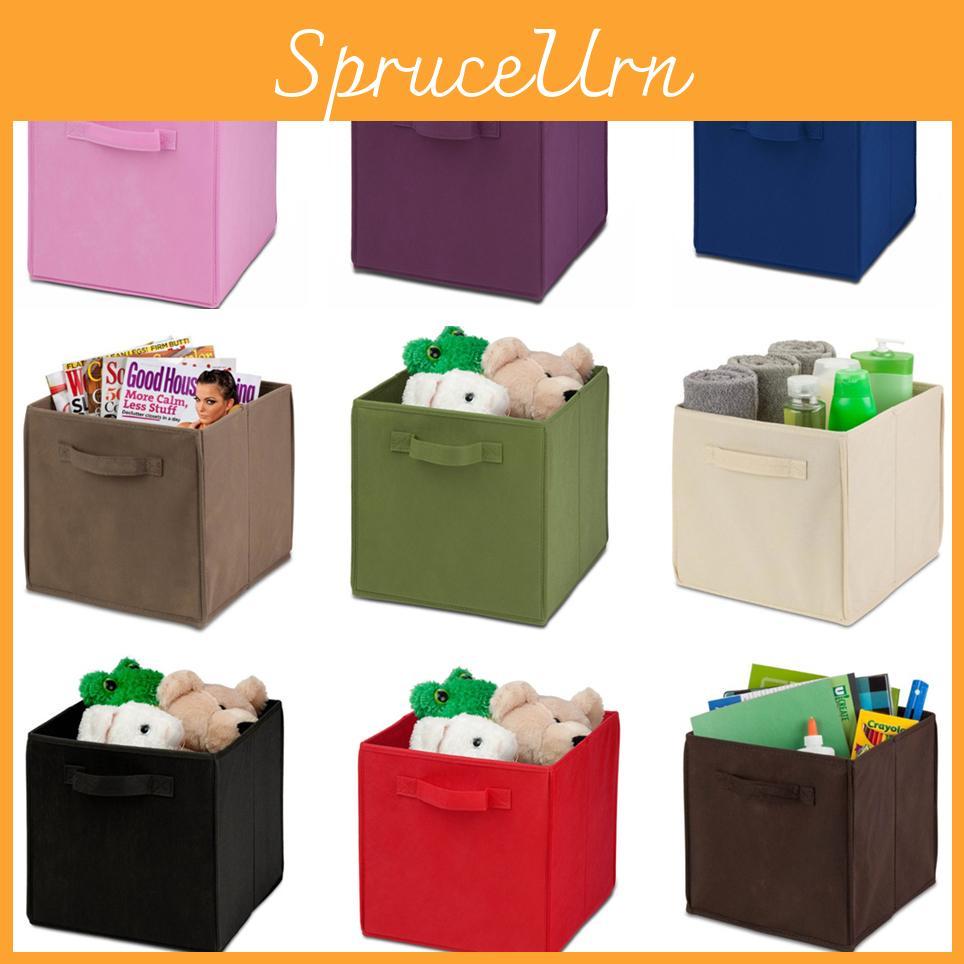 Modern Foldable Fabric Storage Container For Home Organization With 21l Space