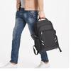 WEZHO Men's Wear-Resistant Business Travel Laptop Backpack