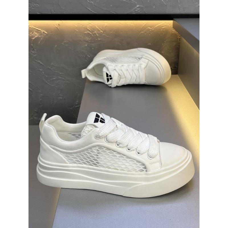 Fashion 2025 New Style Men's Mesh Breathable Thick Soled Casual Shoes Fashion Trend Comfortable Non Slip Slip On Chunky Sneakers