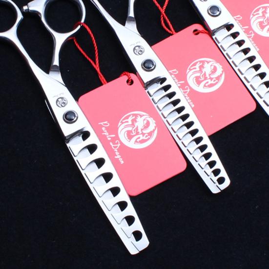 Pro Fish Bone Haircut Thinning Shears Scissors Salon Barber Hairdressing Tool