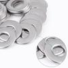 ESJNNK 304 Stainless Steel Large Washer, M6, Inner Diameter 6mm, Outer Diameter 20mm, Thickness 1mm (M6)