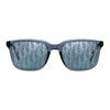 Dior Logo Rectangular Sunglasses Unisex Sunglasses Transparent Navy-Blue DTAGSUXT33B8
