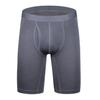 Mens Underpants Long Leg Boxer Shorts Seamless Trunks Antibacterial Fiber 4Pcs