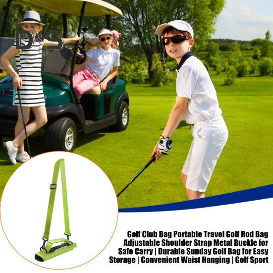 Borsa da golf piccola da viaggio per uomo, donna, mini borsa da golf portatile, borsa da golf Sunday