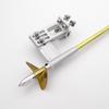 4mm Drive Shaft + 95mm Water Pickup Steering Rudder + 35mm propeller Kit for RC Boat MONO Speed O VEE Hydroplane DIY Parts