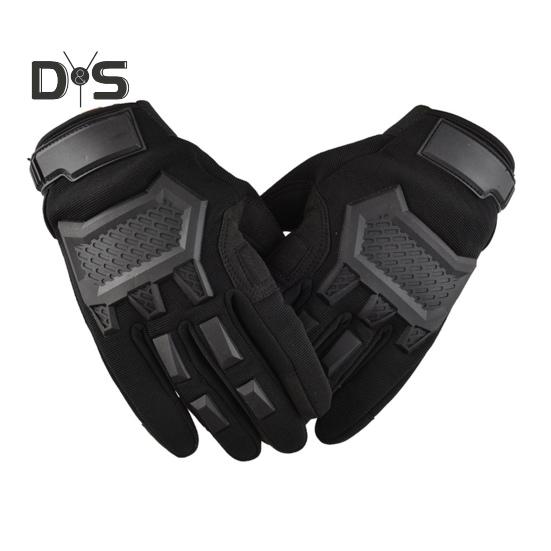 1 para rękawic taktycznych Touch Scree odpornych na zużycie, wiatroszczelnych, zimowych, ciepłych, sportowych na świeżym powietrzu, z pełnymi palcami