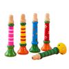 Wooden Trumpet Children Toy Horn Whistle Musical Instrument for Kids Early Educational Orff Music Instrument Sound Training Game