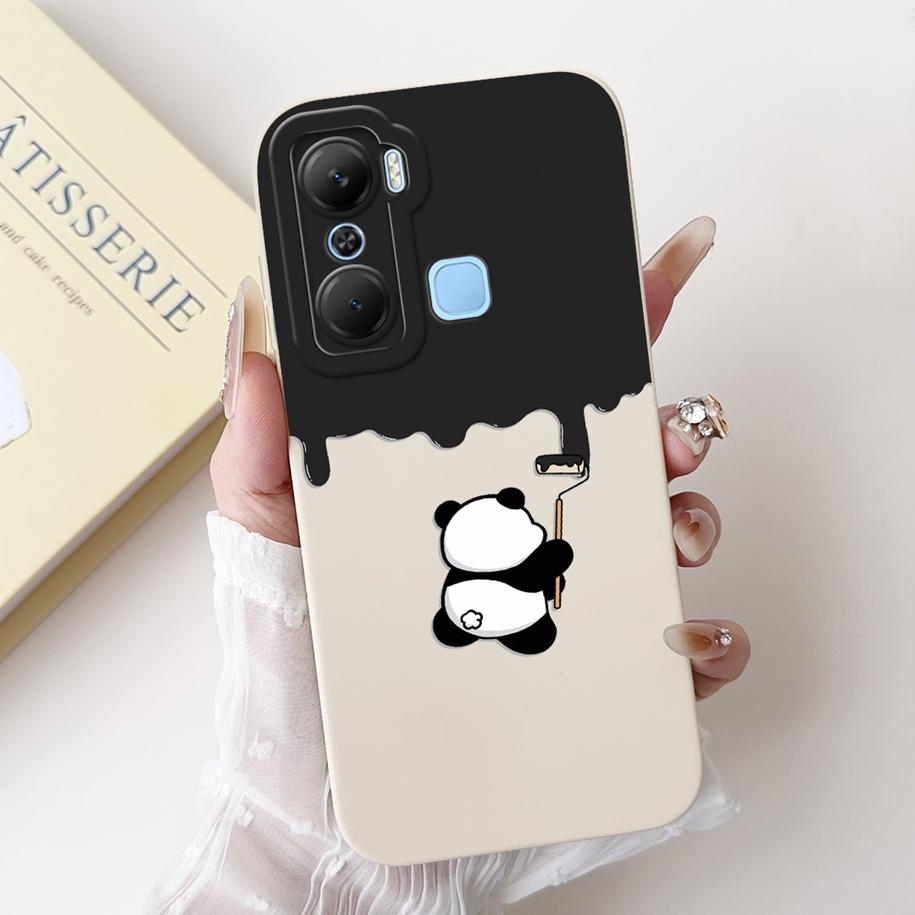 Case For Infinix Hot 12 Pro Play Cover X668 X6816 Soft Liquid Silicone Lens Protective Cases For Infinix Hot 12i Hot12 Play Capa