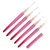 5Pcs Liner Brush for Nails Nail Arts Brushes Professional Nail Detail Brush