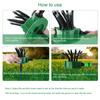 360 Degree Adjustable Outdoor Automatic Sprinkler Garden Irrigation System Point Nozzle Gardening Watering Tool ZH