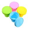 1 Pcs Portable Silicone Telescopic Drinking Collapsible Folding Cup Travel Camping Bathroom Tumblers Water Bottle