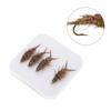 5 Pcs Hook Accessory Lure Nymph Shape Realistic Replacement