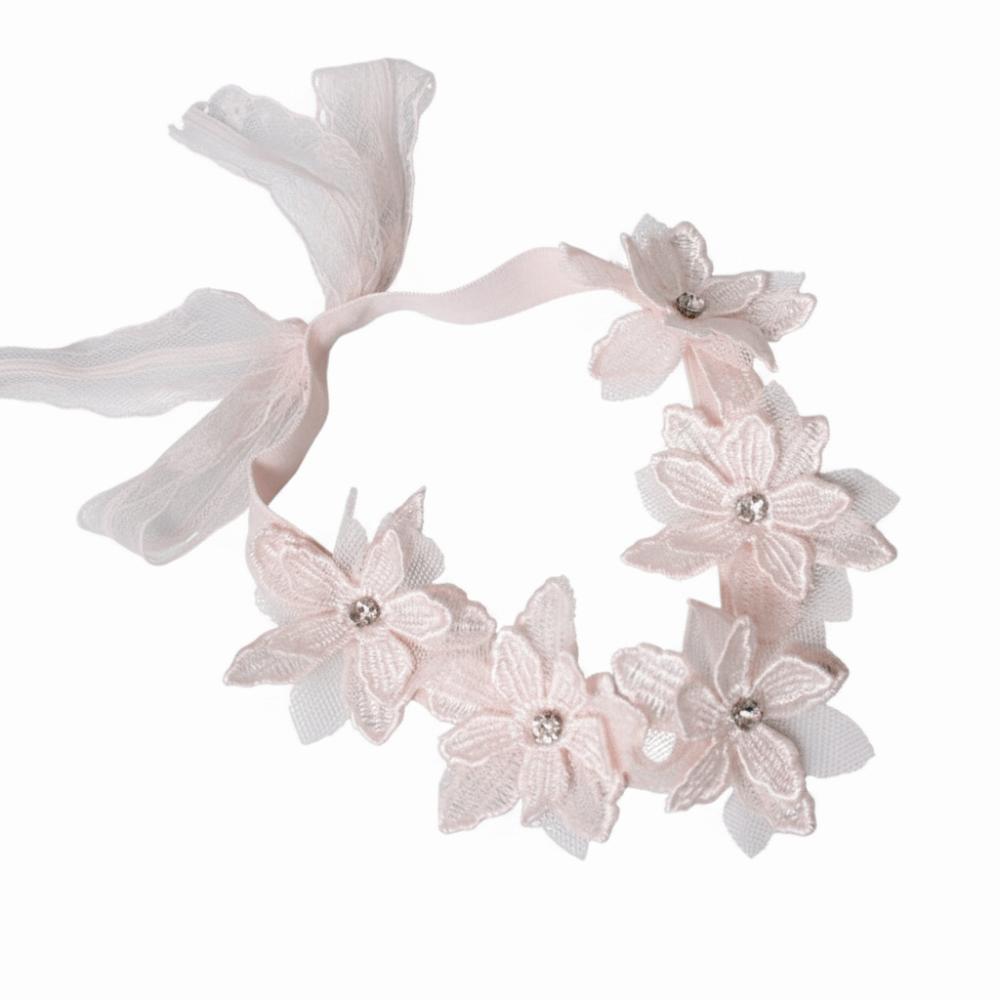 Schleifenform Baby-Stirnband Blumenmuster Kinder-Stirnbänder Niedliche Kleinkind-Haarbänder Baby-Haaraccessoires