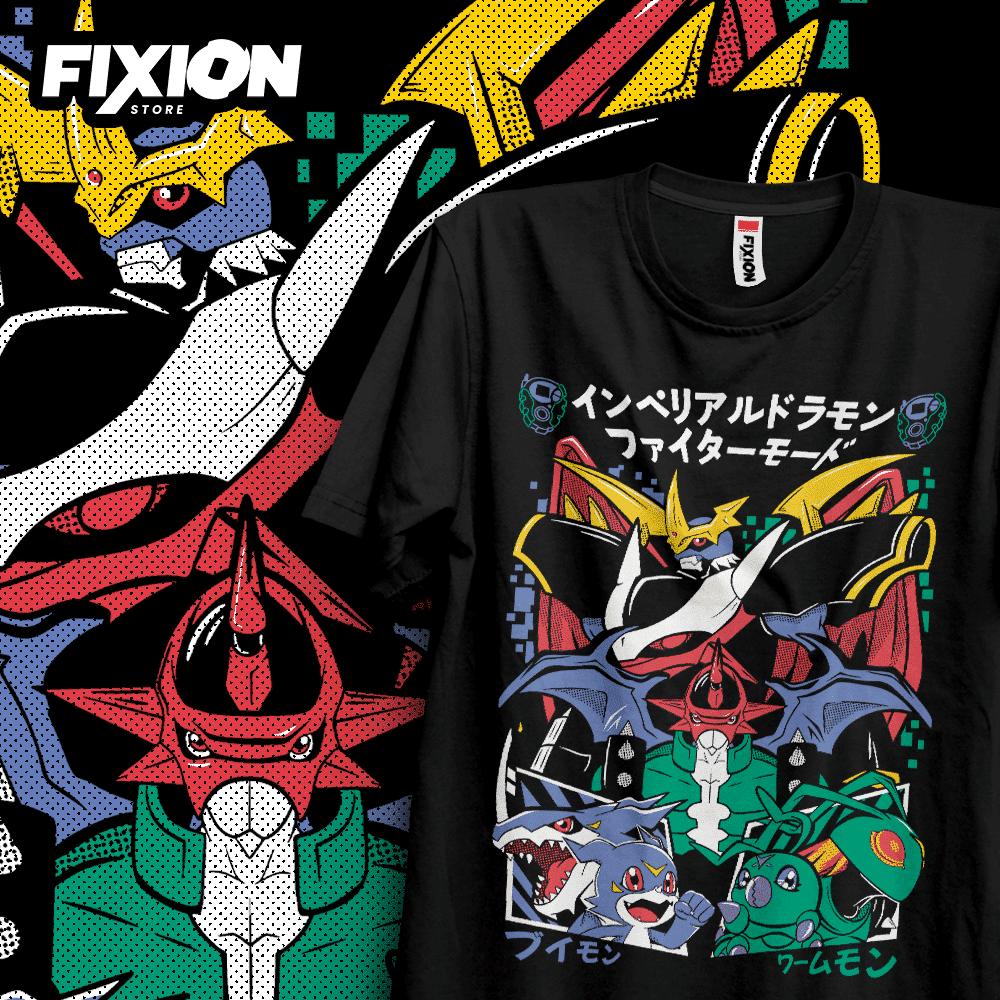 Digimon – Imperialdramon Anime T Shirt Manga Gift For Anime Lover All Size Cotton