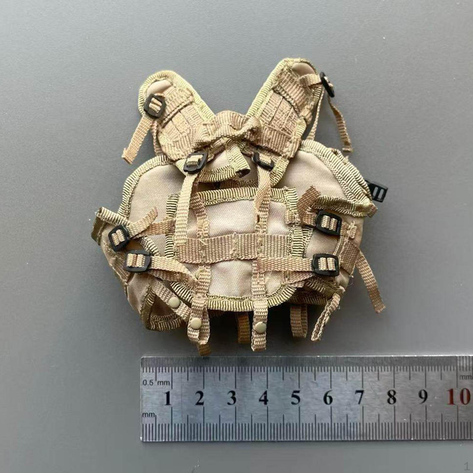 

1:6 Scale Chest Rig Mini Training Vest Stylish Retro Miniature Pack, Clothes for 12 Action