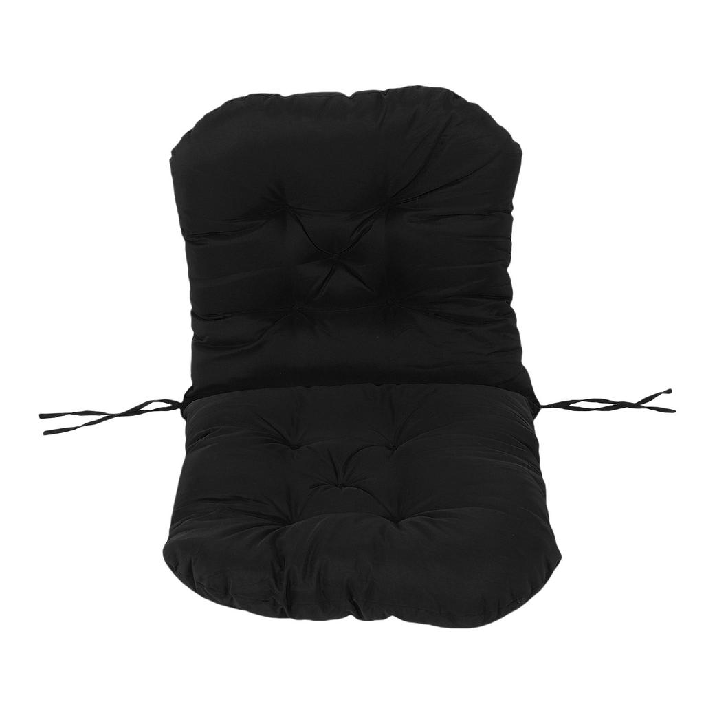 Rocking Ch Cushion Sun Proof Rain Proof Thick Tufted Rocking Ch St Pad with Ties for Indoor Outdoor