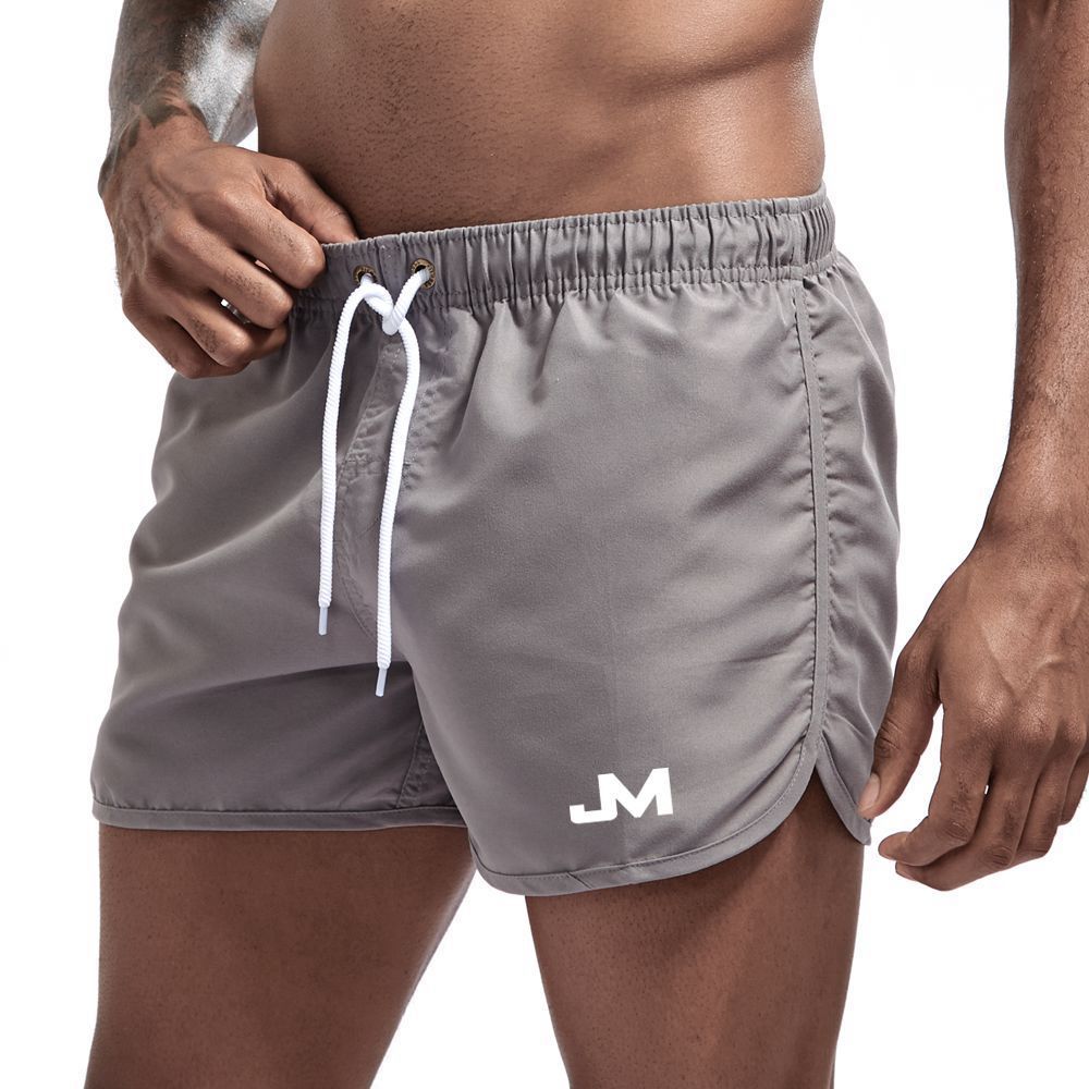 Neue modische Herren-Badeshorts aus Polyester, schnell trocknend, mehrfarbig, Sportshorts, Herren-Dreikammer-Shorts