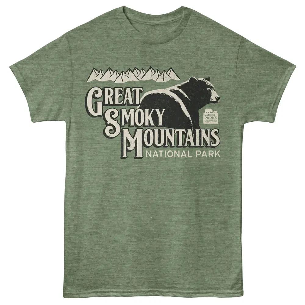 

Smoky Mountains Bear Peaks Men s T-Shirt S