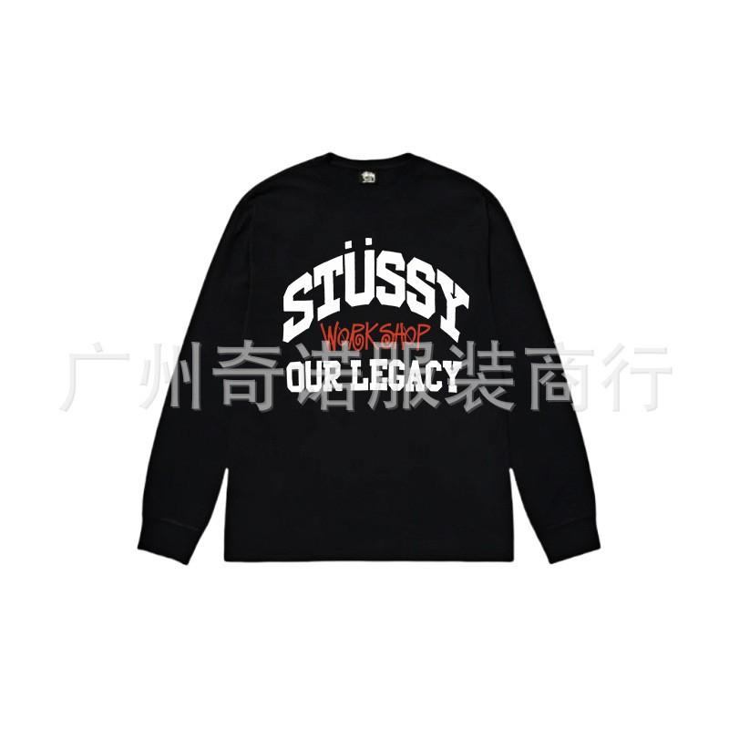 Unisex Heavyweight Cotton Long Sleeve Crewneck Sweatshirt Casual Wear Oversized Fit 300-350gsm
