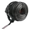 VEVOR Synthetic Winch Rope, 9.5 Mm X 25.91 M 12,020 Kg Synthetic Winch Line Cable Rope with Protective Sleeve + Forged Winch Hook + Pull Strap