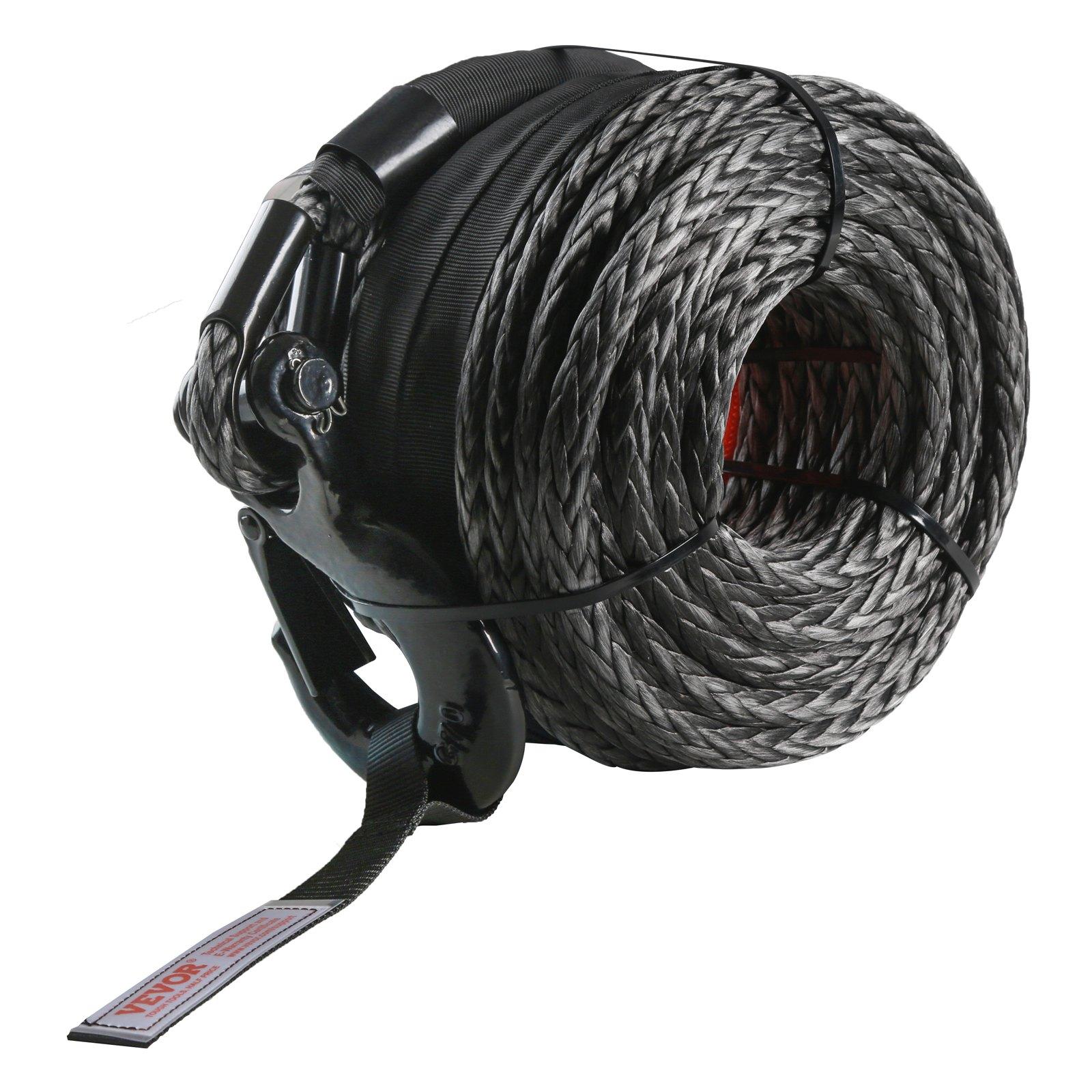 VEVOR Synthetic Winch Rope, 9.5