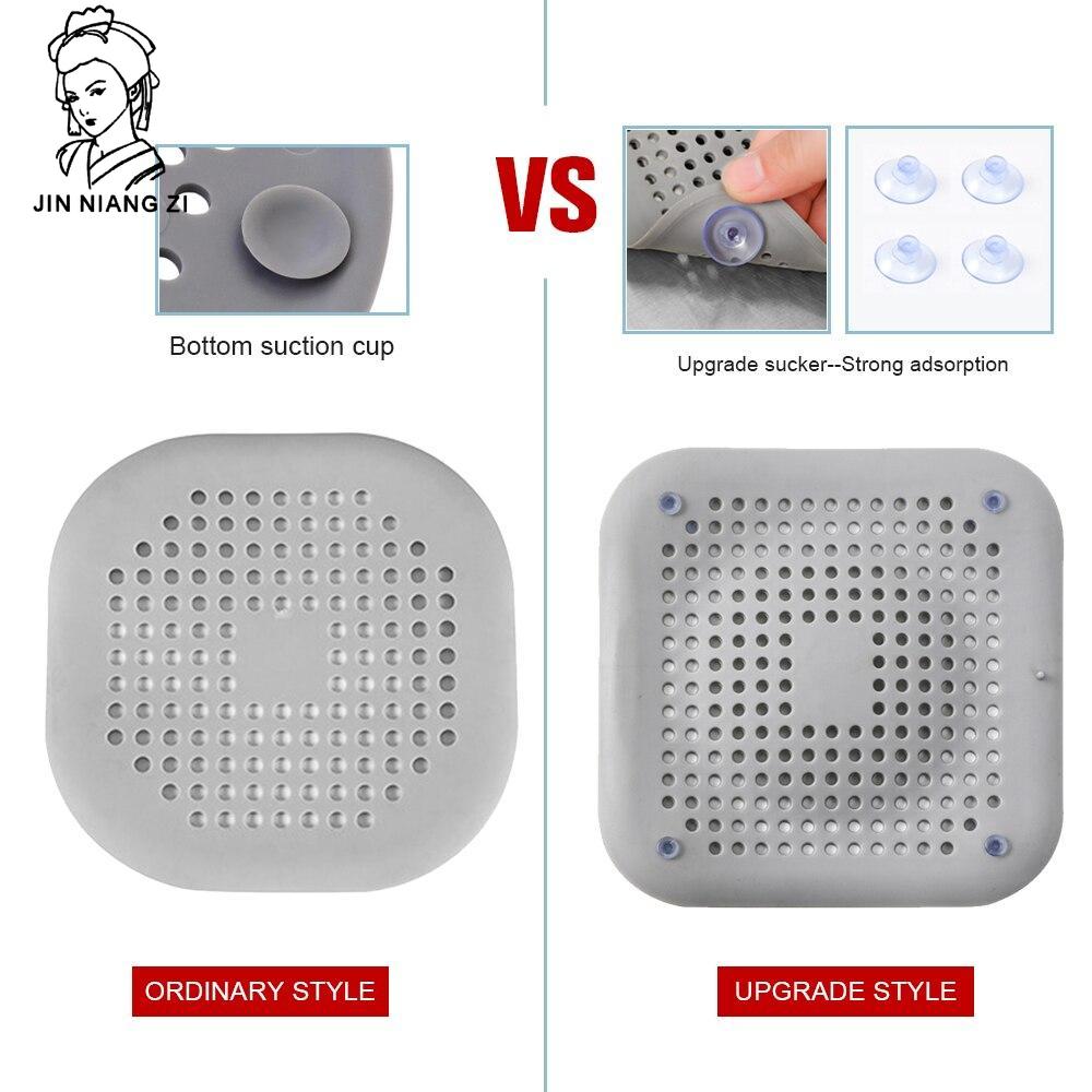 Sítko na vlasy Protiblokovací filtr do dřezu Zátka do vany Sprchový podlahový odtok Silikonová zátka Kuchyňský deodorizér Koupelnové doplňky