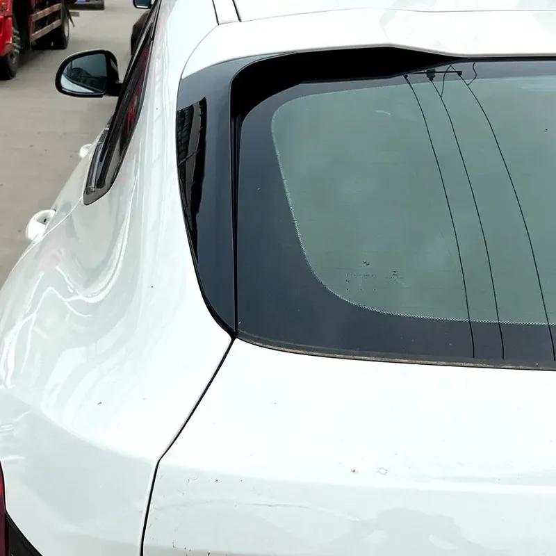 Car Rear Window Side Spoiler Canard For BMW X4 G02 -up Canard Splitter Stickers Auto Tail Side Wing Body Kit Car Accessories