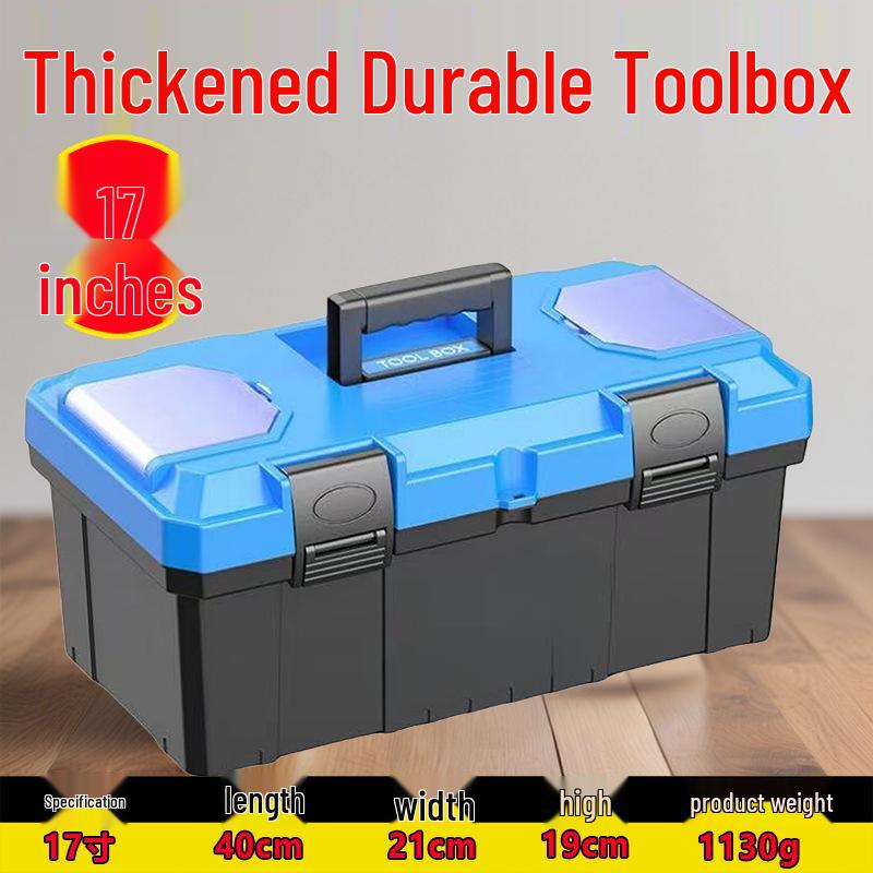 German Extra Thick Multifunctional Small & Large Handheld Plastic Tool and Storage Box