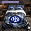 Borussia Dortmund Pattern 3 Pieces Bedding Set Soft Microfiber Duvet Cover with Pillow Cases for Bedroom
