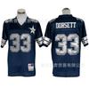 NFL Dallas Cowboys Retro Football Jersey Mesh Embroidered Sports Uniform Men Women