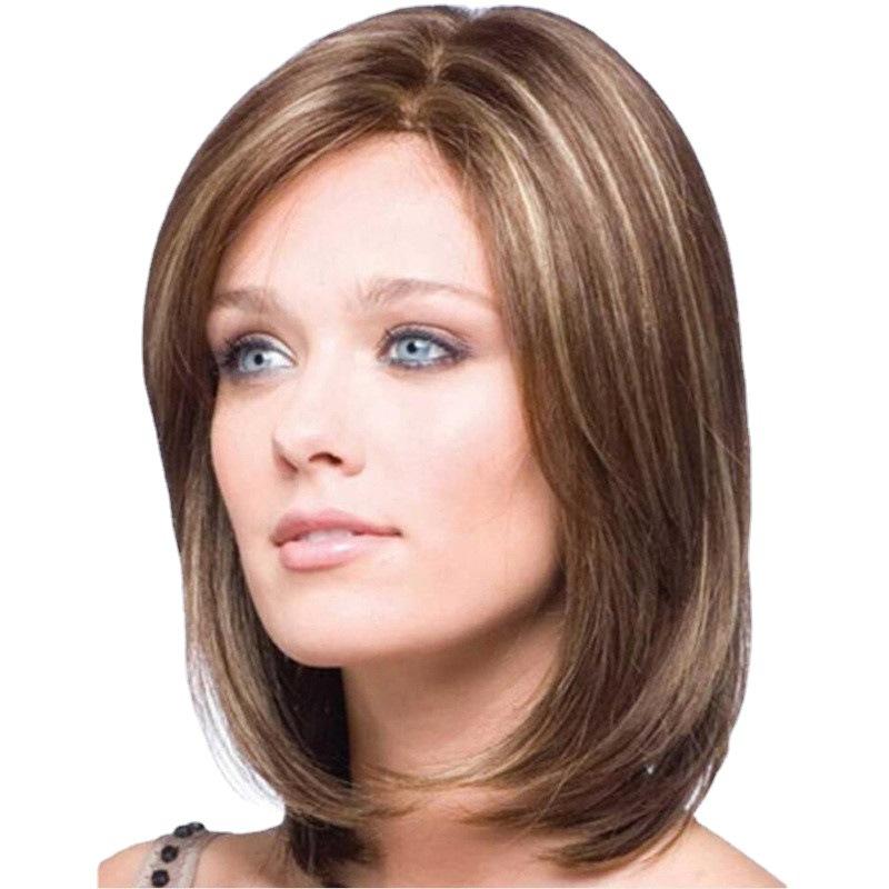 Ladies' Gradient Short Wave Head Rose Mesh Cover