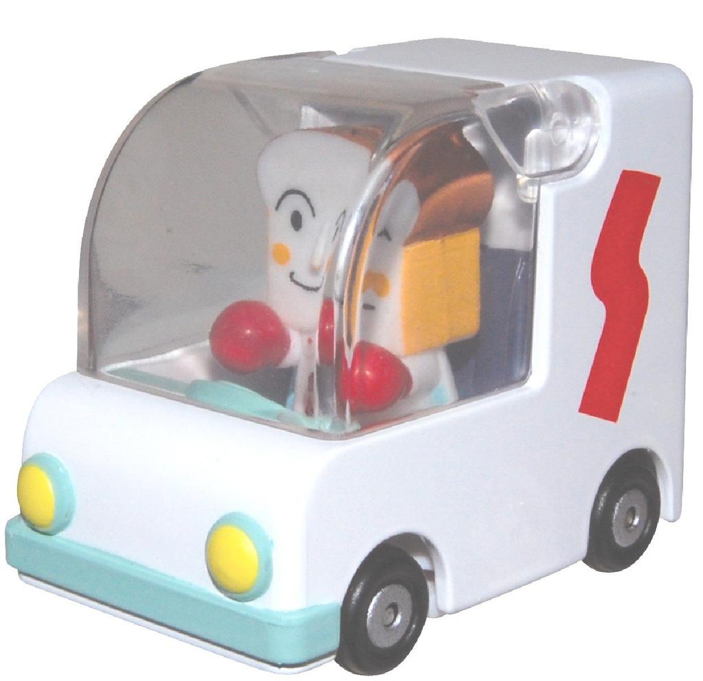 Anpanman Museum Serie GOGO Mini Auto Shokupanman-go und Shokupanman