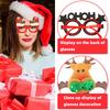 Christmas Santa Decoration Claus Snowman Glasses Adult Child Xmas Props Party
