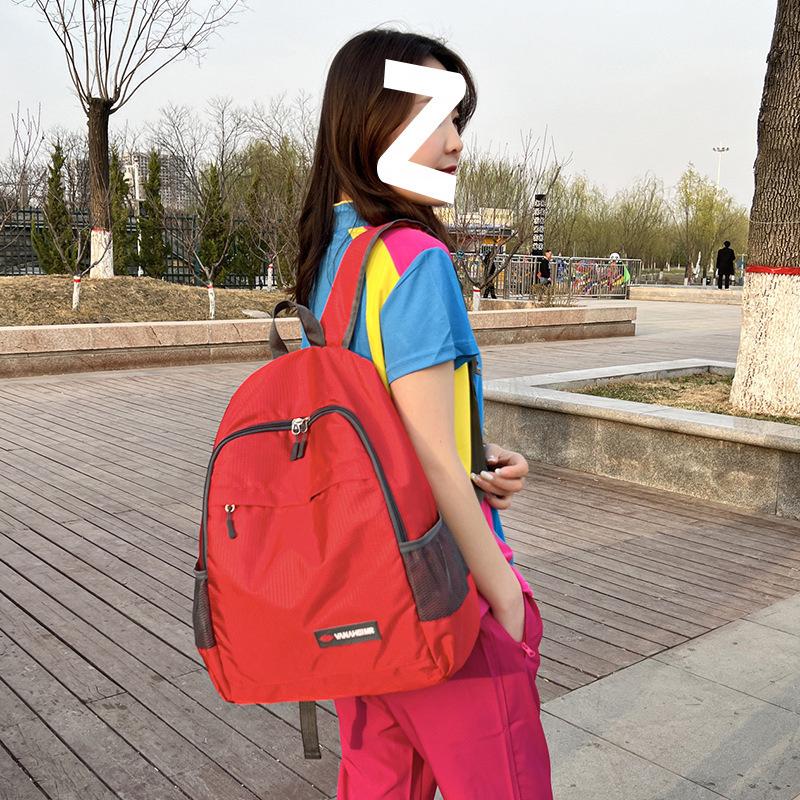Ultralight Foldable Thin Backpack: Large Capacity, Outdoor Casual Fashion