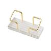 Business Card Holders Metal Business Card Stand Display Name Card Organizer Storage Rack for Office Exhibition