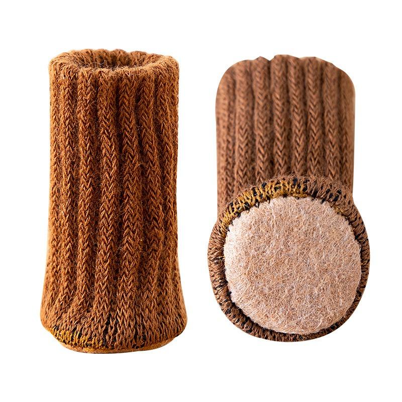 Chair Leg Socks, Knitted Furniture Floor Mats, Anti Slip, Silent, Thick, Convenient, Practical Household Items, Protecting