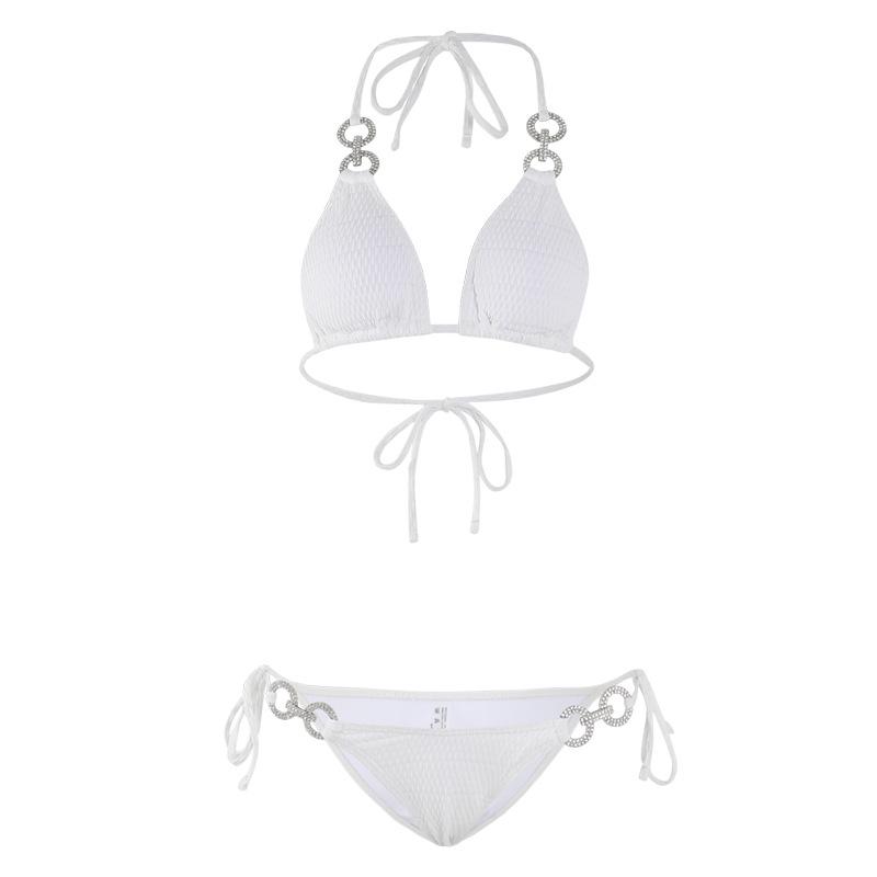 New Sexy Split Triangle Swimsuit for Women – Fairy Style Sleeveless Hot Spring Bestseller