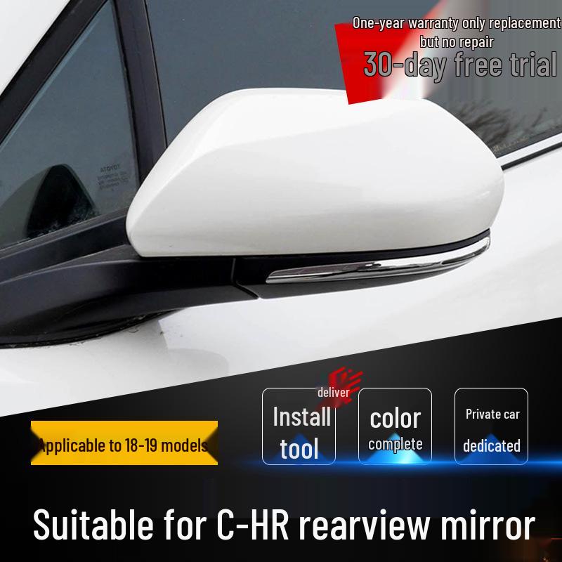 

Подходит для зеркала заднего вида Toyota IZOA: Левая и правая накладки на зеркала для моделей 2018-2019 годов. 5 wires [unpainted] passenger (right)