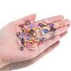 10 Stück 50 Stück Bunte Katzenkopf-förmige Acrylperlen Bunte lose Abstandshalterperlen für die Schmuckherstellung DIY Armband Halskette Zubehör