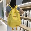 Kinderrucksack Schultasche für Mädchen Jungen Cartoon Ente Kinder Reisetaschen Tragbar Grundschul-Kinderrucksäcke