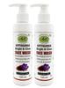 DIVYAGANGA Bright & Glow Face Wash with Sandalwood, Saffron & Turmeric, For All Skin Types, Herbal FaceWash, Natural Face Wash 120 ML Each (Pack of