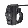 Motorcycle Headlight Horn Turn Light Switch Waterproof For Ebike Scooter Switch