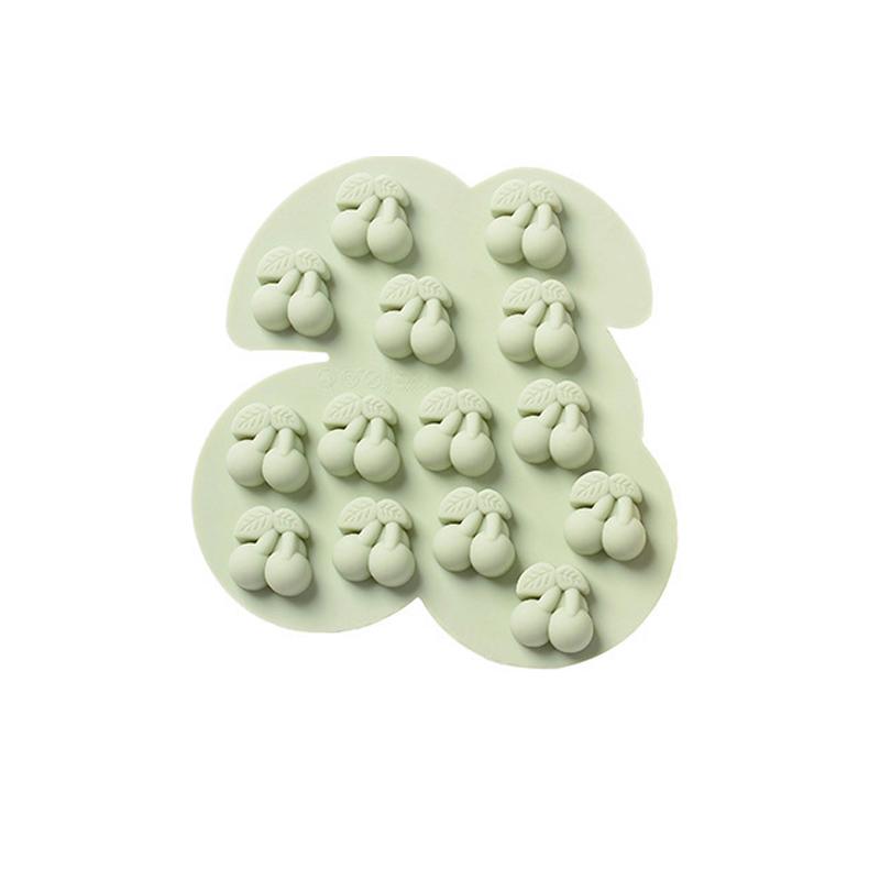 Double Cherry Fruit Shape Cake Silicone Mold Chocolate Candy Mold DIY Baking Mold