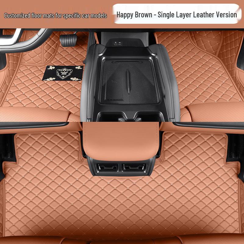Fengyun X3/X3L Leather Floor Mats 2025 - Five-Seater Car Interior Carpet Accessories